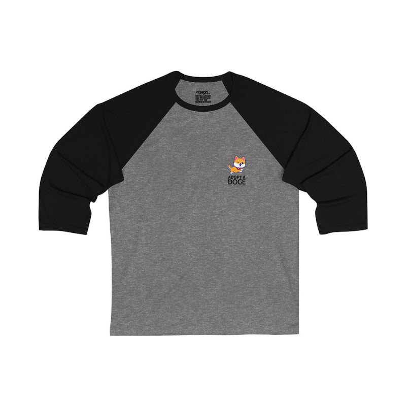 "The Shiba In U" Baseball Style Long Sleeve | Adopt - A - Doge Series